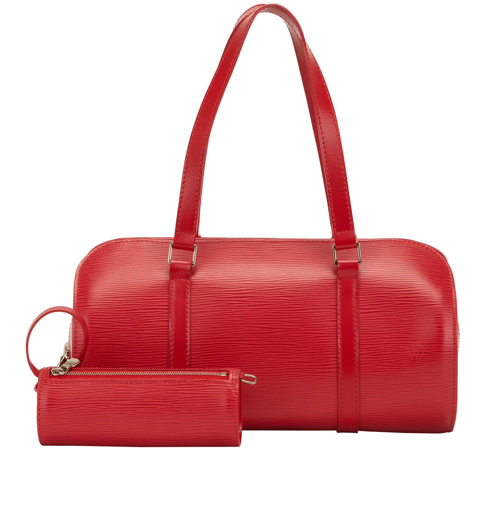 Louis Vuitton Soufflot Handbag, &pound;550, Handbags, Red, Leather, Other view